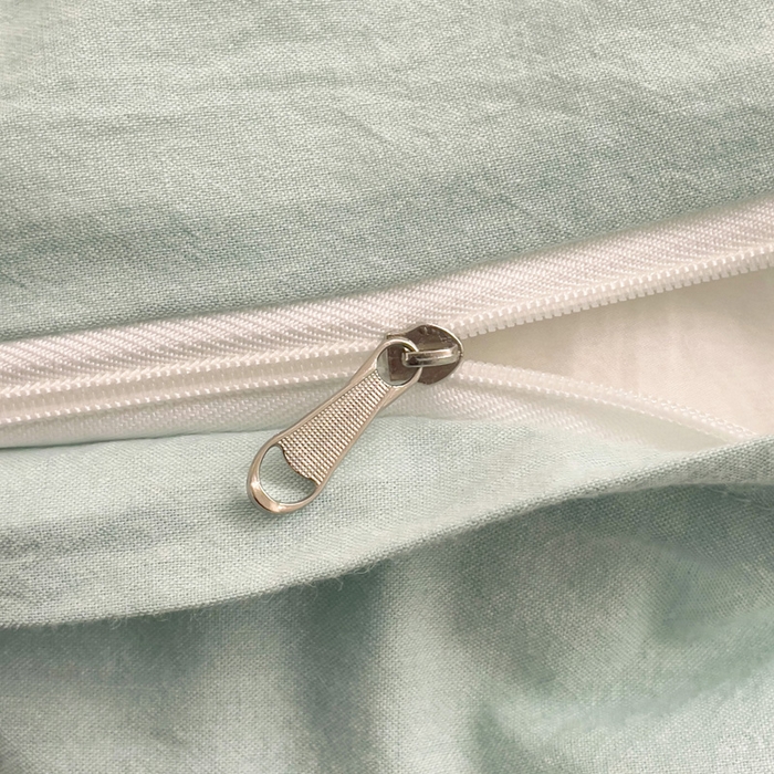 91家纺网 家纺一手货源 找家纺 娜娜 2024新款全棉色织水洗棉套件 俏皮兔-蓝