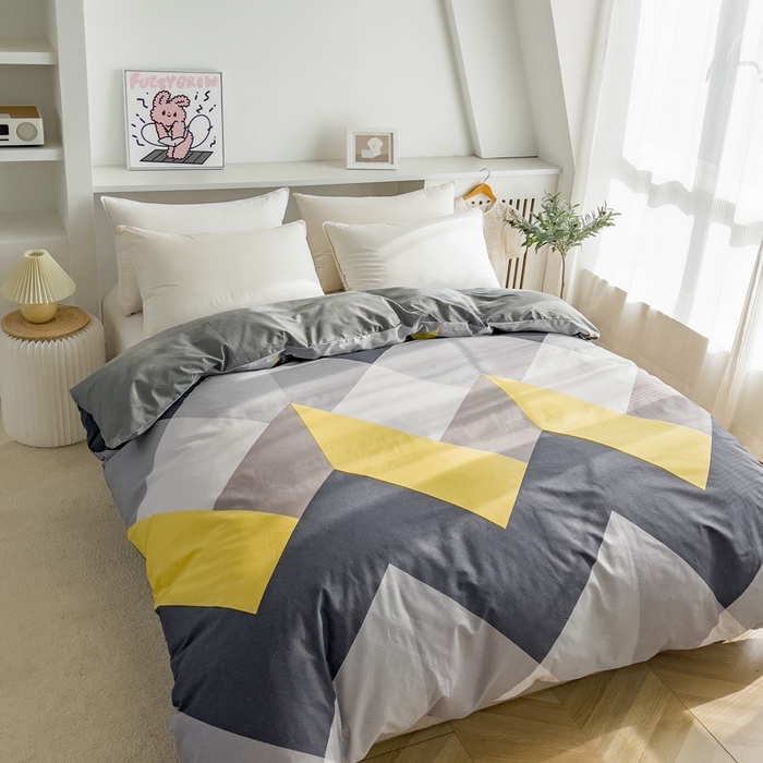 91家纺网 家纺一手货源 找家纺 棉乐町家居 2025新款纯棉斜纹13070印花被套 威尼斯