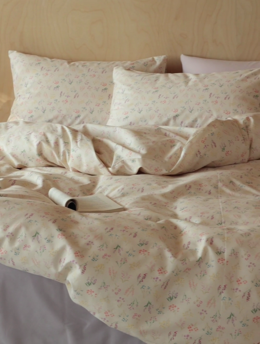 91家纺网 家纺一手货源 找家纺 棉眠 2024春季新品全棉四件套 花卉系列 第二批 安然