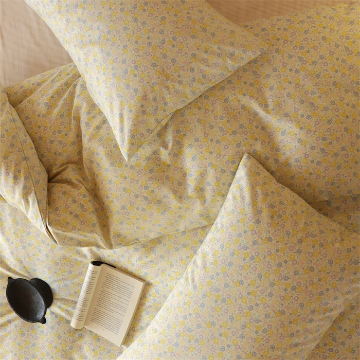 91家纺网 家纺一手货源 找家纺 2024春季新品全棉四件套 花卉系列 第一批 暖晴