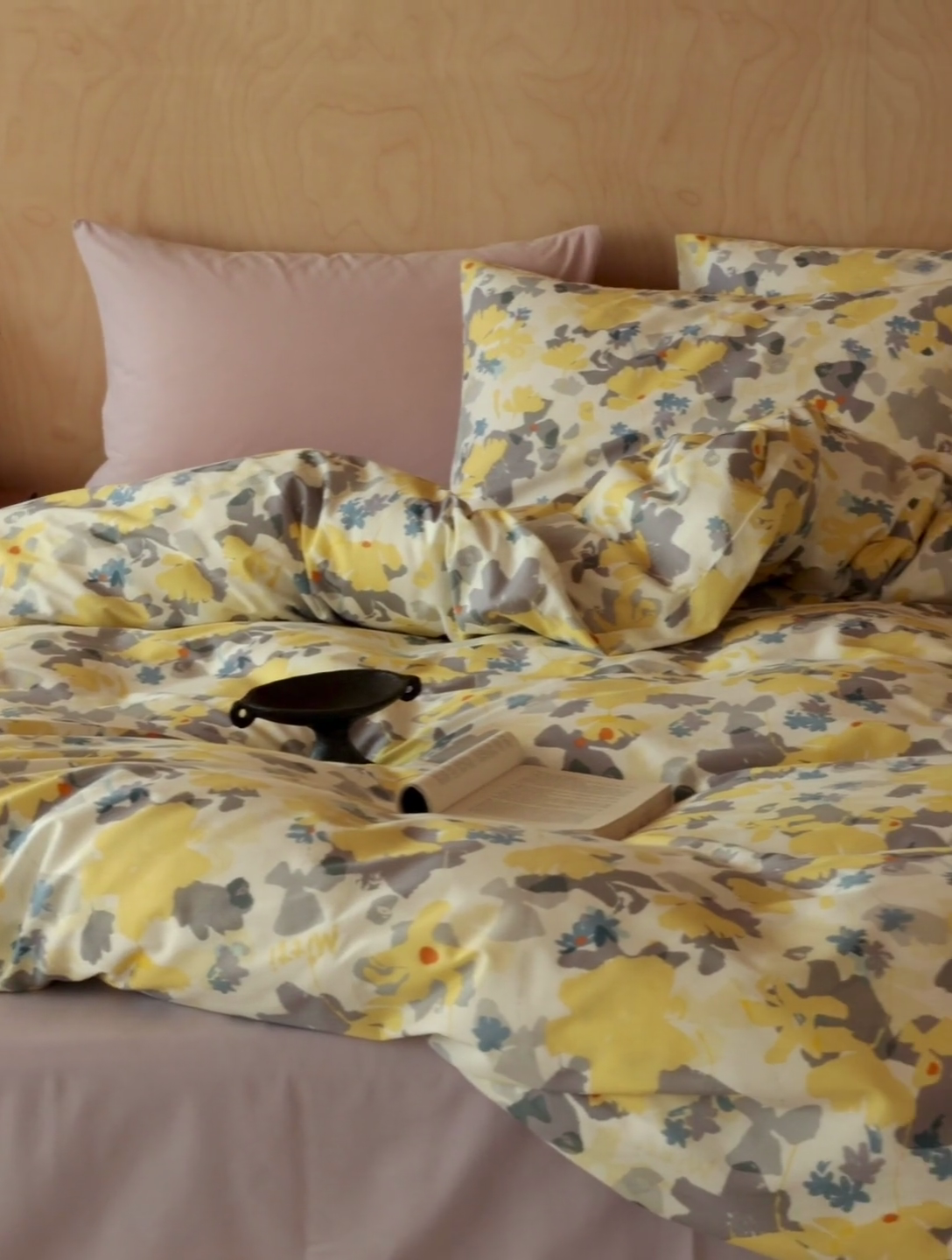 91家纺网 家纺一手货源 找家纺 棉眠 2024春季新品全棉四件套 花卉系列 第二批 花绘