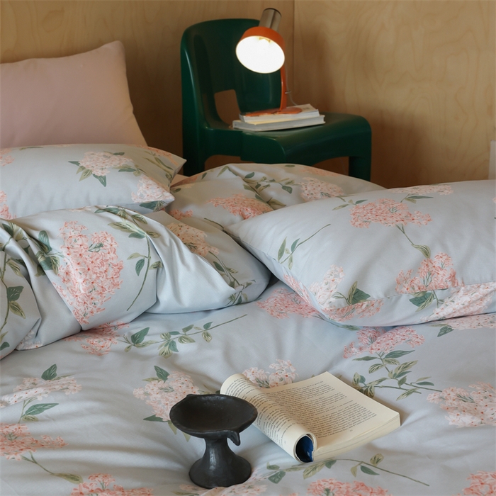 91家纺网 家纺一手货源 找家纺 棉眠 2024春季新品全棉四件套 花卉系列 第二批 如梦