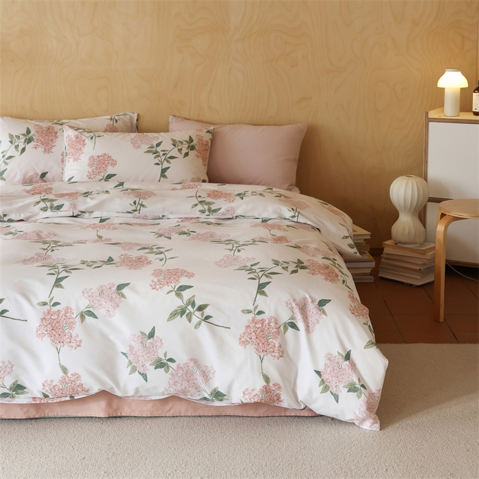 91家纺网 家纺一手货源 找家纺 （总）2024春季新品全棉四件套 花卉系列 第一批