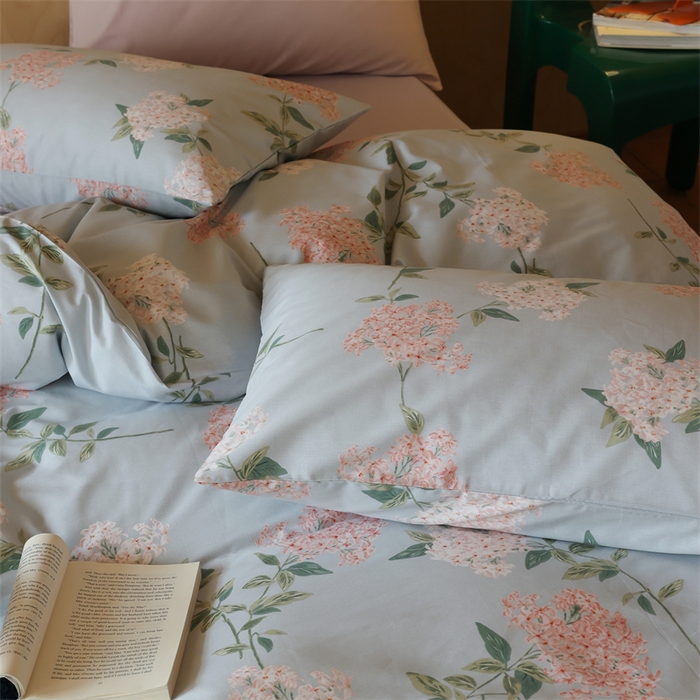 91家纺网 家纺一手货源 找家纺 棉眠 2024春季新品全棉四件套 花卉系列 第二批 如梦