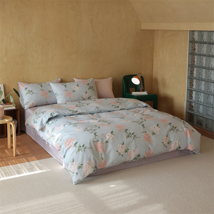 91家纺网 家纺一手货源 找家纺 棉眠 2024春季新品全棉四件套 花卉系列 第二批 如梦