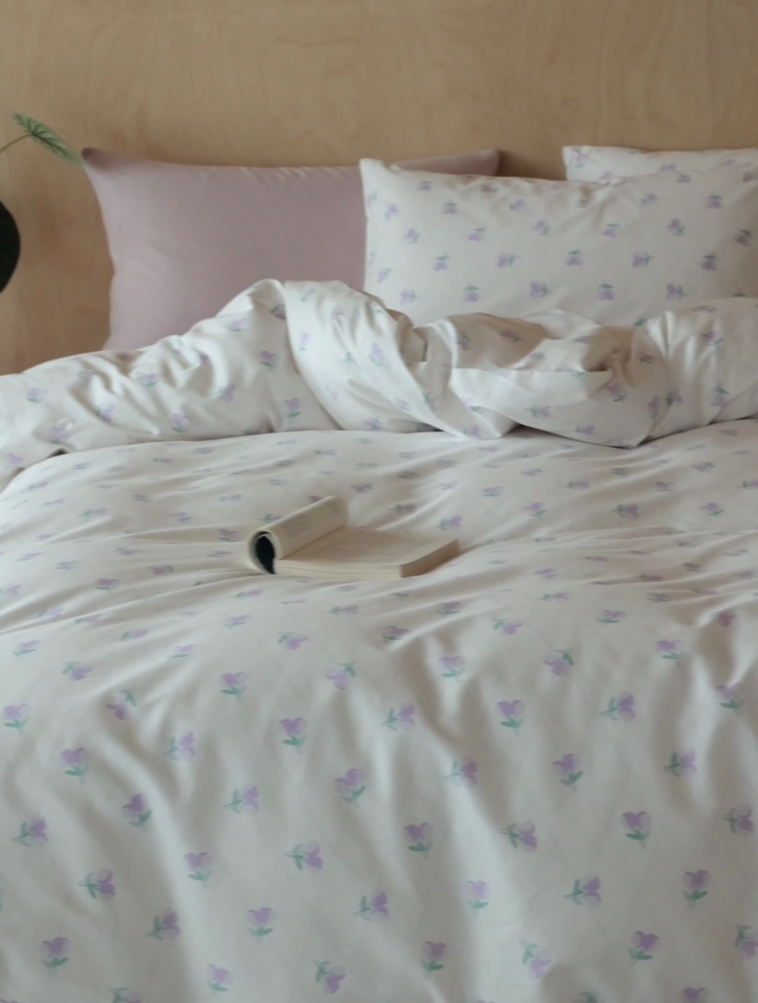 91家纺网 家纺一手货源 找家纺 2024春季新品全棉四件套 花卉系列 第一批 香草沙拉