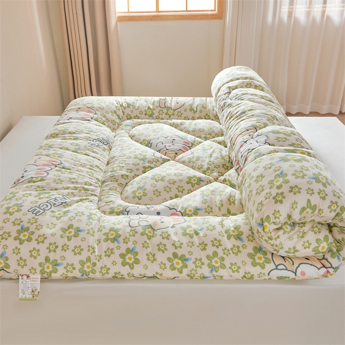 91家纺网 家纺一手货源 找家纺 富威堡家纺 2025新款植物羊绒棉花床垫 快乐巴布