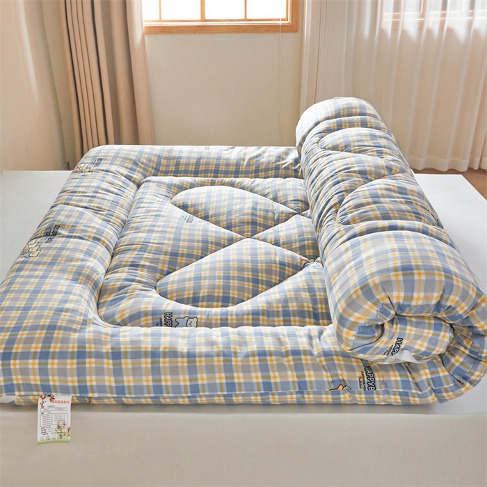 91家纺网 家纺一手货源 找家纺 富威堡家纺 2025新款植物羊绒棉花床垫 好朋友