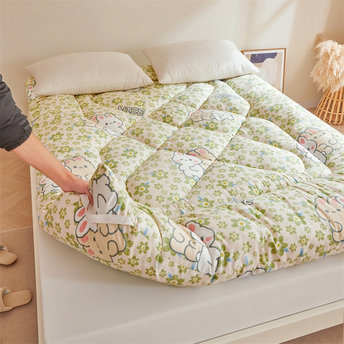 91家纺网 家纺一手货源 找家纺 富威堡家纺 2025新款植物羊绒棉花床垫 快乐巴布