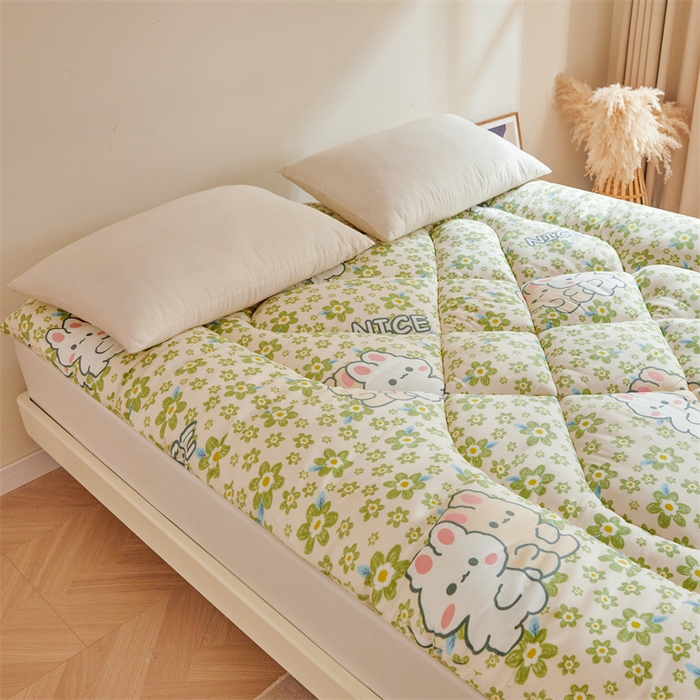 91家纺网 家纺一手货源 找家纺 富威堡家纺 2025新款植物羊绒棉花床垫 快乐巴布