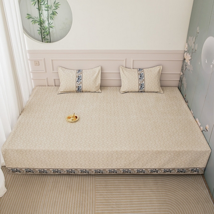 91家纺网 家纺一手货源 找家纺 （总）手艺人 2025新款雪尼尔复合炕盖榻榻米炕垫XK502-XK506