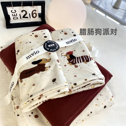 91家纺网 家纺一手货源 找家纺 （总）荣轩家居 2023新款全棉针织棉套件