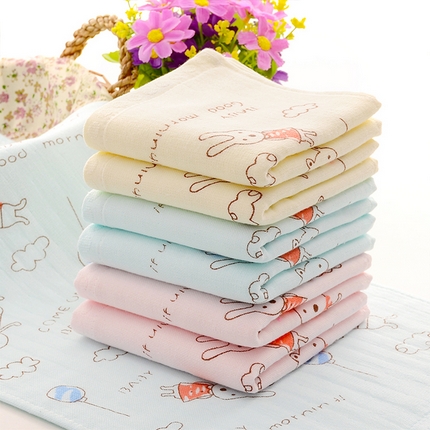 91家纺网 家纺一手货源 找家纺 （总）彩虹毛巾 2024新款儿童毛巾气球狗童巾婴儿毛巾纯棉毛巾全棉32股纱布洗脸毛巾小手巾
