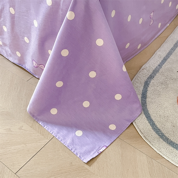 91家纺网 家纺一手货源 找家纺 呗旺鹿 2024新款三丽鸥系列全棉四件套 美美库洛米