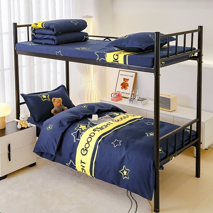 91家纺网 家纺一手货源 找家纺 佑泽 2025新款高克重植物羊绒上下铺三件套 晚安