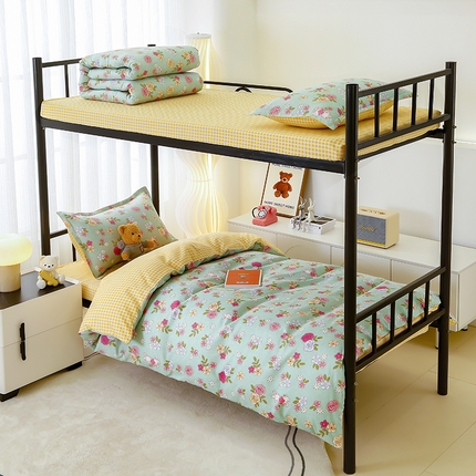 91家纺网 家纺一手货源 找家纺 （总）佑泽 2025新款高克重植物羊绒上下铺三件套