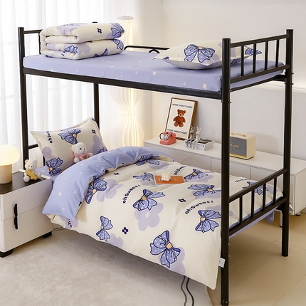 91家纺网 家纺一手货源 找家纺 （总）佑泽 2025新款高克重植物羊绒上下铺三件套