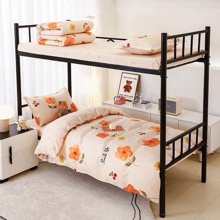 91家纺网 家纺一手货源 找家纺 （总）佑泽 2025新款高克重植物羊绒上下铺三件套