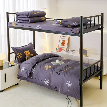 91家纺网 家纺一手货源 找家纺 （总）佑泽 2025新款高克重植物羊绒上下铺三件套