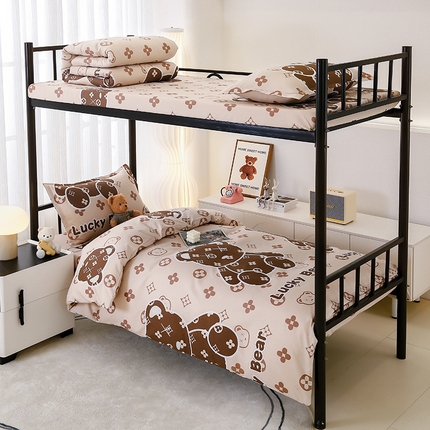 91家纺网 家纺一手货源 找家纺 （总）佑泽 2025新款高克重植物羊绒上下铺三件套