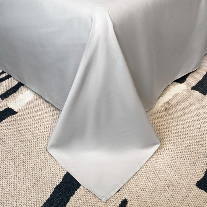 91家纺网 家纺一手货源 找家纺 遇见家居生活馆 2024新款亲肤磨毛刺绣四件套-克洛伊 克洛伊-浅灰