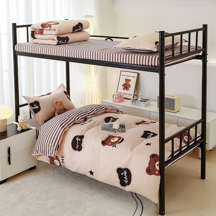 91家纺网 家纺一手货源 找家纺 （总）佑泽 2025新款高克重植物羊绒上下铺三件套