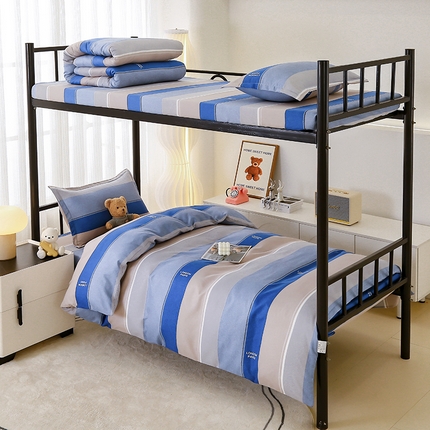 91家纺网 家纺一手货源 找家纺 （总）佑泽 2025新款高克重植物羊绒上下铺三件套