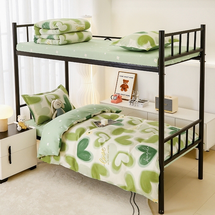 91家纺网 家纺一手货源 找家纺 （总）佑泽 2025新款高克重植物羊绒上下铺三件套