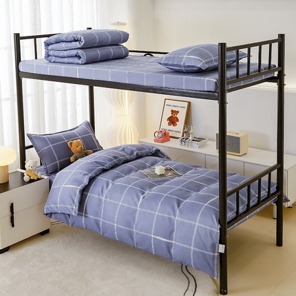 91家纺网 家纺一手货源 找家纺 （总）佑泽 2025新款高克重植物羊绒上下铺三件套