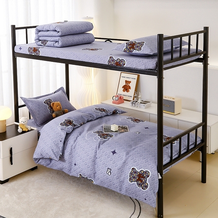 91家纺网 家纺一手货源 找家纺 （总）佑泽 2025新款高克重植物羊绒上下铺三件套