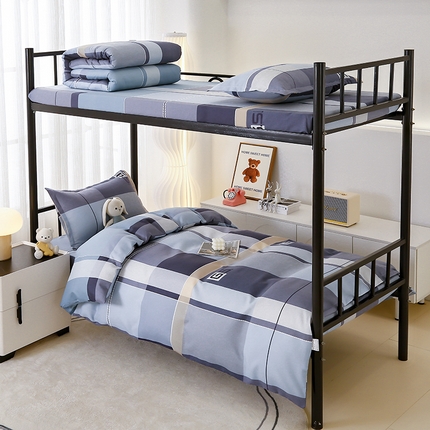 91家纺网 家纺一手货源 找家纺 （总）佑泽 2025新款高克重植物羊绒上下铺三件套