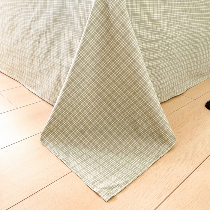 91家纺网 家纺一手货源 找家纺 呗旺鹿 2024田园小碎花ins风小红书全棉印花小清新四件套芳草菲菲