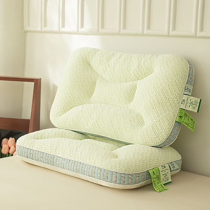 91家纺网 家纺一手货源 找家纺 （总）贵夫人 2024新款竹炭抑菌安睡枕头枕芯