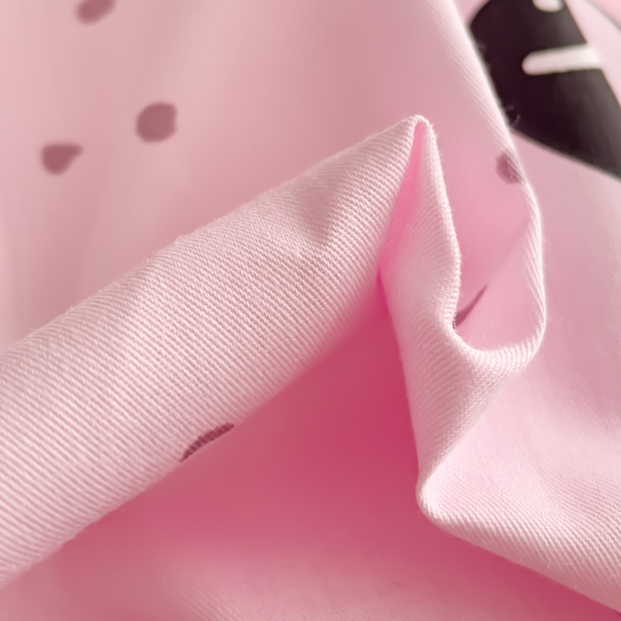 91家纺网 家纺一手货源 找家纺 金丝鸟 2024新款全棉四件套可爱卡通系列四件套 捉鱼小猫