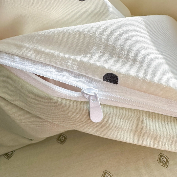 91家纺网 家纺一手货源 找家纺 简宜家居 2025新款40支13070全棉斜纹繁花系列四件套 嫩芽绿