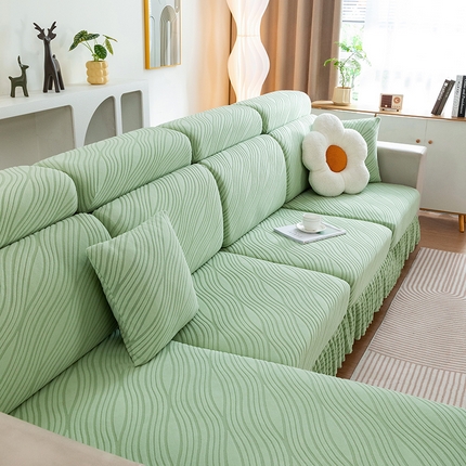 91家纺网 家纺一手货源 找家纺 （总）沐沐家纺 2026新款流年裙边沙发笠