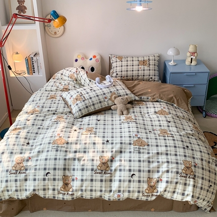 91家纺网 家纺一手货源 找家纺 （总）昔可家纺 2023新款12月卡通全棉四件套