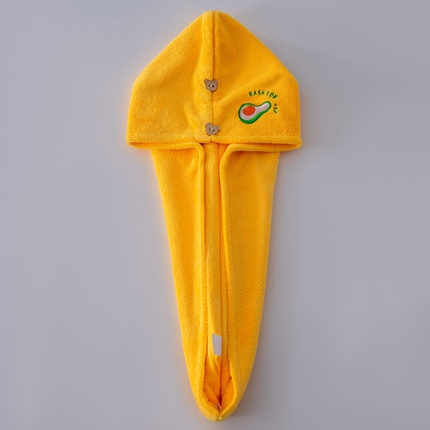 91家纺网 家纺一手货源 找家纺 （总）珊瑚绒干发帽简约时尚加厚吸水女士干发巾洗头速干浴帽