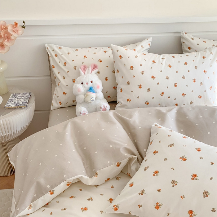 91家纺网 家纺一手货源 找家纺 （总）澳萝拉 2024新款全棉40支13070碎花系列四件套