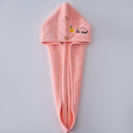 91家纺网 家纺一手货源 找家纺 （总）珊瑚绒干发帽简约时尚加厚吸水女士干发巾洗头速干浴帽