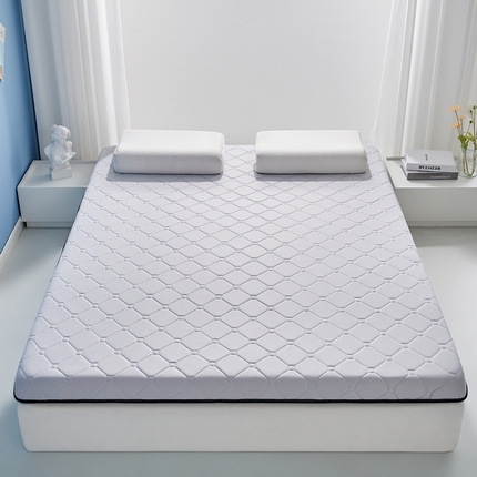 91家纺网 家纺一手货源 找家纺 祁恋婷家居 2024新款牛奶丝大豆乳胶床垫【床垫遮盖物】 元气灰