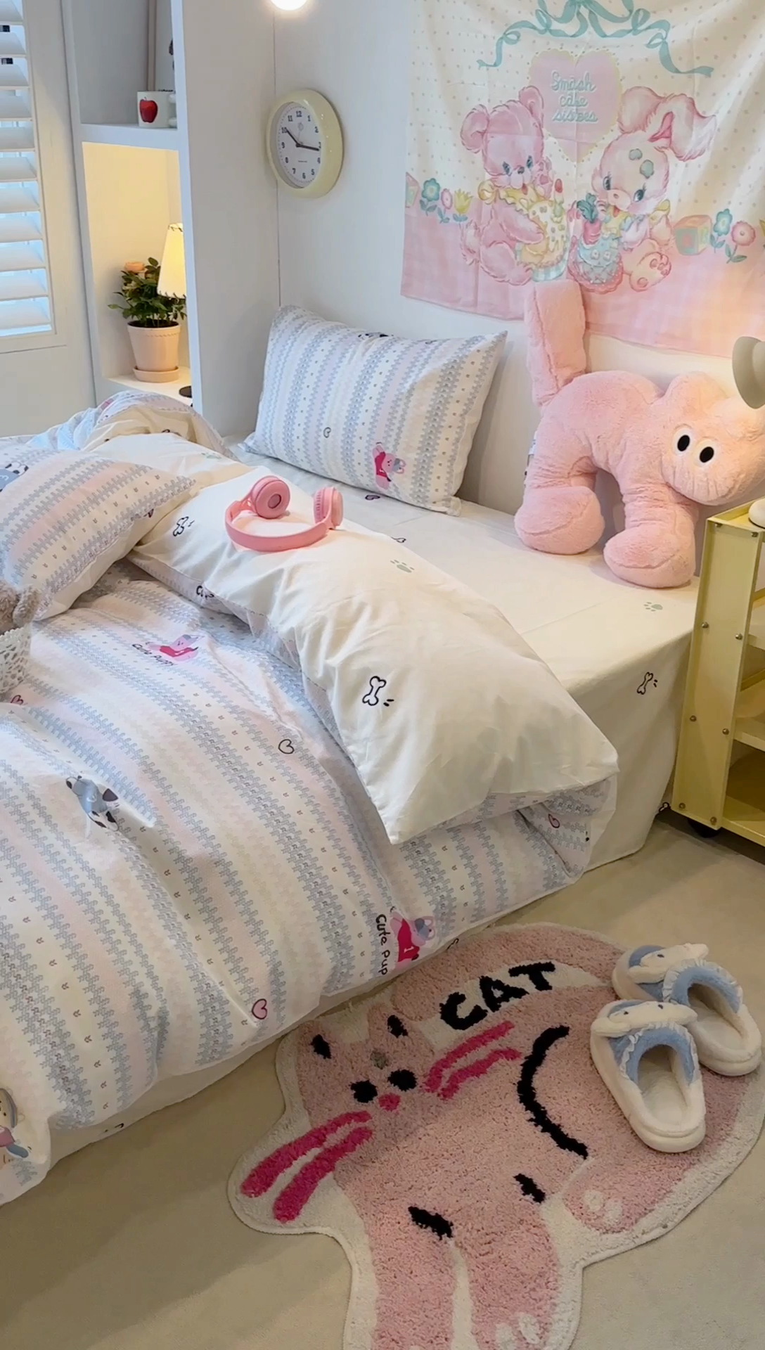 91家纺网 家纺一手货源 找家纺 （总）昔可家纺 2024新款全棉萌趣卡通印花系列四件套