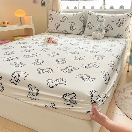 91家纺网 家纺一手货源 找家纺 （总）寻米 2024新款纯棉正宗13070单床笠