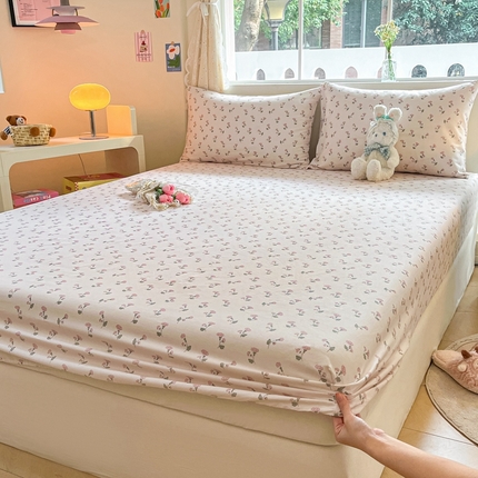 91家纺网 家纺一手货源 找家纺 （总）寻米 2024新款纯棉正宗13070单床笠