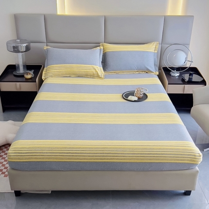 91家纺网 家纺一手货源 找家纺 （总）名优 2023新款全棉生态加厚磨毛四件套单品系列-床笠款