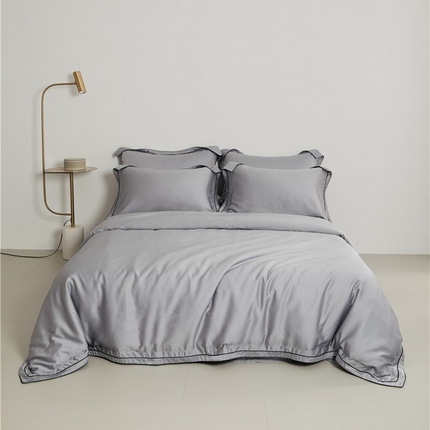 91家纺网 家纺一手货源 找家纺  2023秋冬新款长绒棉-云锦系列常规版 云锦-青石灰