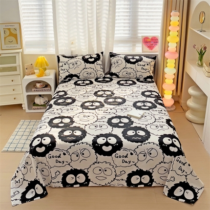 91家纺网 家纺一手货源 找家纺 （总）名兮家居 2024新款小清新全棉单品床单