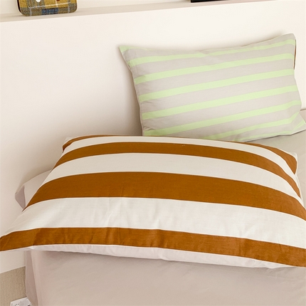 91家纺网 家纺一手货源 找家纺 （总）澳萝拉 2024新款大版拼色枕套