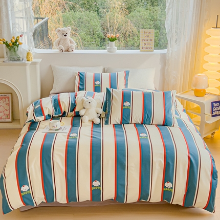 91家纺网 家纺一手货源 找家纺 （总）感遇家纺 2024春夏新品全棉卡通印花四件套-第一批