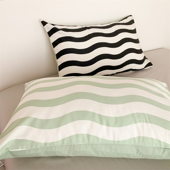 91家纺网 家纺一手货源 找家纺 （总）澳萝拉 2024新款大版拼色枕套